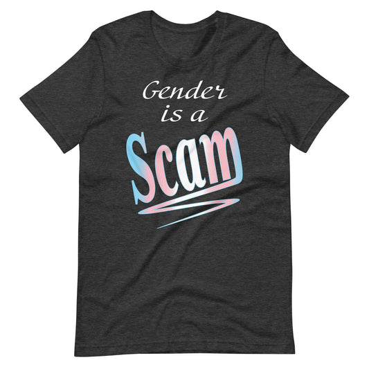 Gender Scam Unisex t-shirt